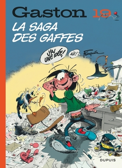 Gaston (édition 2018) - tome 19 - la saga des gaffes - Image principale