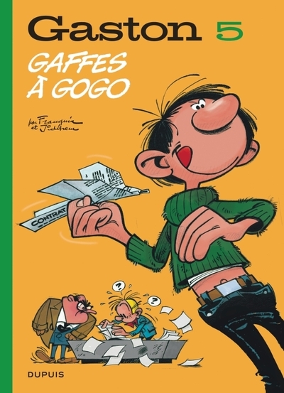 Gaston (édition 2018) - tome 5 - gaffes à gogo - Image principale