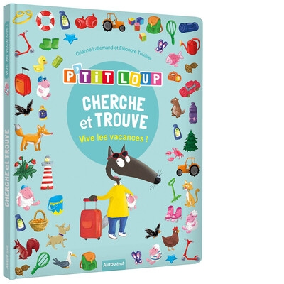 P'tit loup - cherche et trouve - vive les vacances ! - Image principale