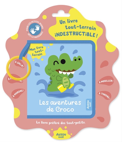 Mon livre tout-terrain - les aventures de croco - Image principale