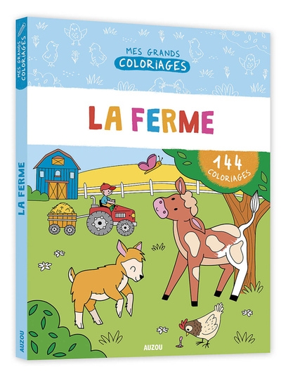 Mes grands coloriages - la ferme - Image principale