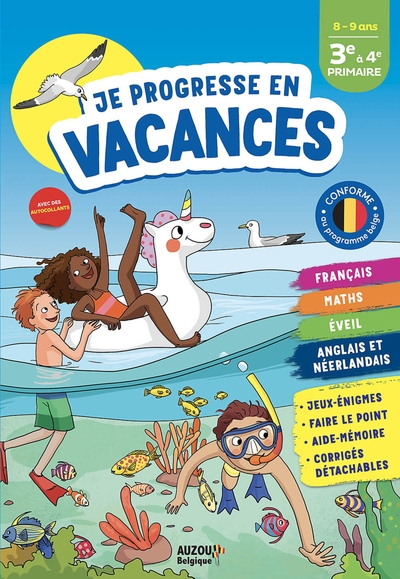 Je progresse en vacances - 3e à 4e primaire - Image principale