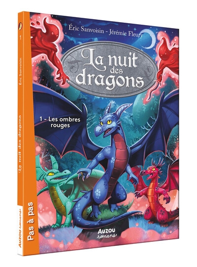 La nuit des dragons - tome 01 les ombres rouges - tome 1 - Image principale