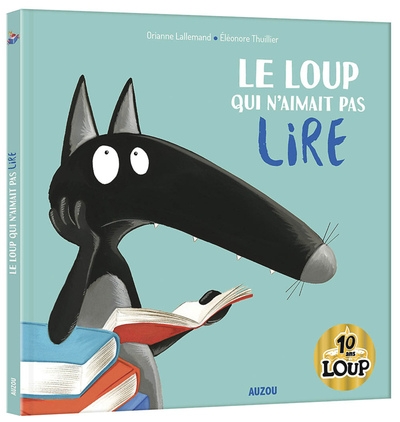 Le loup qui n'aimait pas lire - collector - Image principale