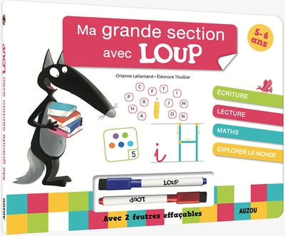 Mon livre ardoise loup - ma grande section avec loup - Image principale