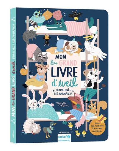 Mon très grand livre d'éveil - bonne nuit les animaux ! - Image principale