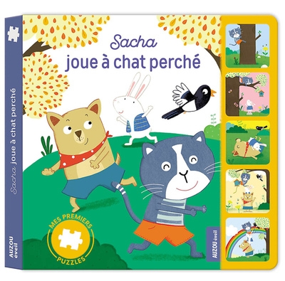 Mes premiers puzzles - sacha joue a chat perche - Image principale