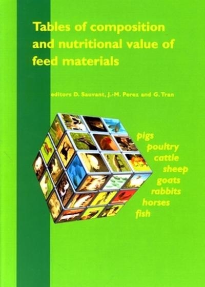 Tables of composition and nutritional value of feed materials - Image principale