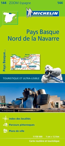 Carte zoom pays basque - nord de la navarre - Image principale