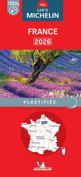 Carte nationale france 2026 - plastifiée - Image principale