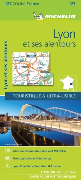 Carte zoom lyon et ses alentours - Image principale