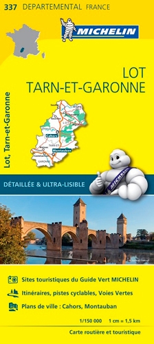 Carte départementale lot, tarn-et-garonne - Image principale