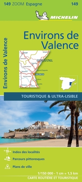 Carte zoom environs de valence - Image principale