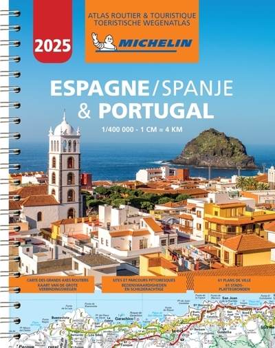 Atlas 2025 -espagne & portugal- atlas routier et touristique - Image principale