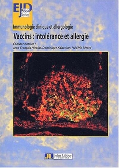 Immunologie clinique et allergologie vaccins, intolerance et allergies - Image principale