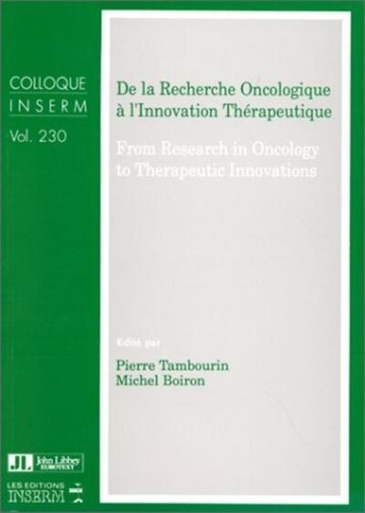 Recher oncol a innov ther - Image principale
