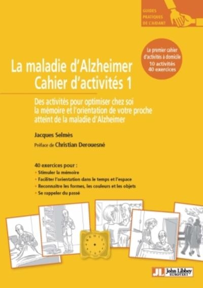 La maladie d'alzheimer cahier d'activités 1 - Image principale
