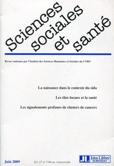 Sciences sociales et santé - Image principale