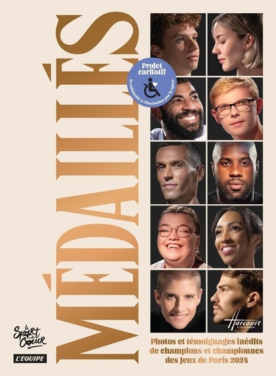 Médaillés - photos et témoignages inédits de champions et championnes des jeux de paris 2024 - Image principale