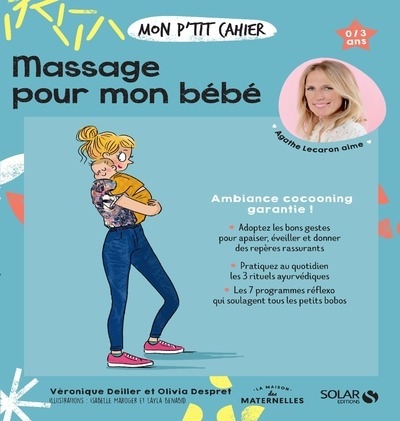 Mon p'tit cahier-massages pour mon bébé ne - Image principale