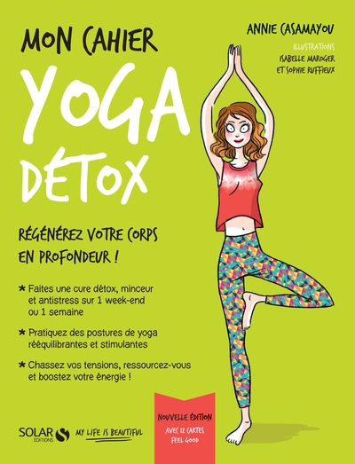 Mon cahier yoga détox - avec 12 cartes feel good - Image principale
