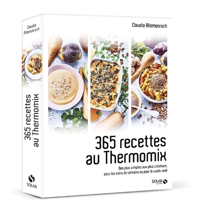 365 recettes au thermomix - des plus simples aux plus créatives, pour les soirs de semaine ou pour l - Image principale