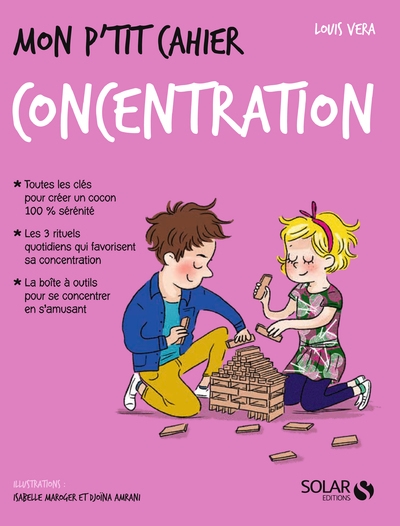 Mon p'tit cahier concentration - Image principale