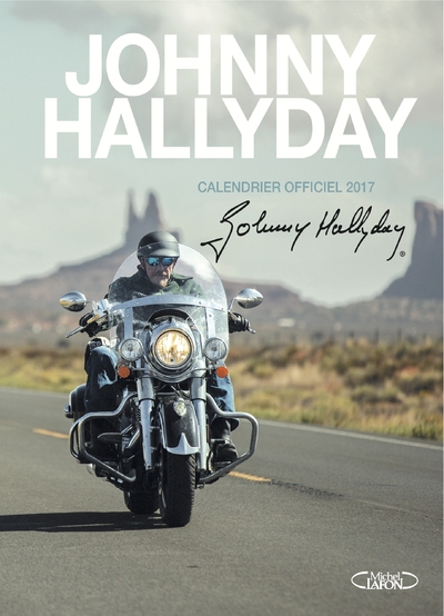 Johnny hallyday calendrier officiel 2017 - Image principale
