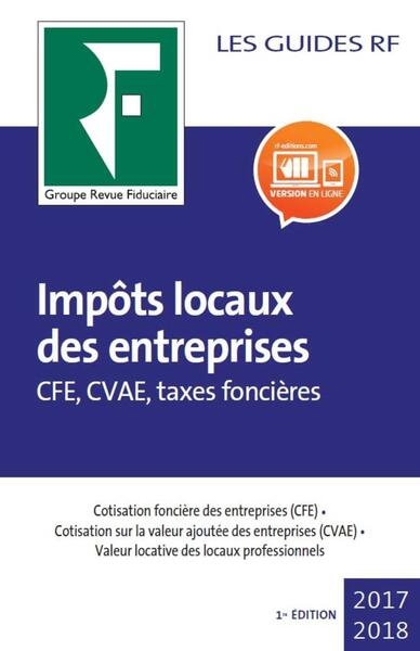 Impôts locaux des entreprises 2017-2018 - Image principale