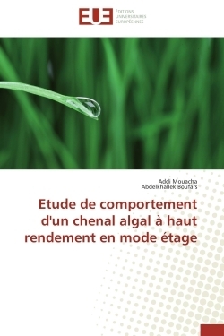 Etude de comportement d'un chenal algal à haut rendement en mode étage - Image principale