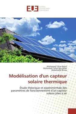 Modélisation d'un capteur solaire thermique - Image principale