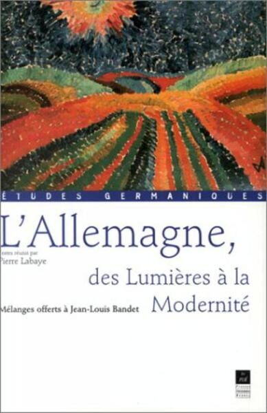 Allemagne des lumieres a la modernite - Image principale