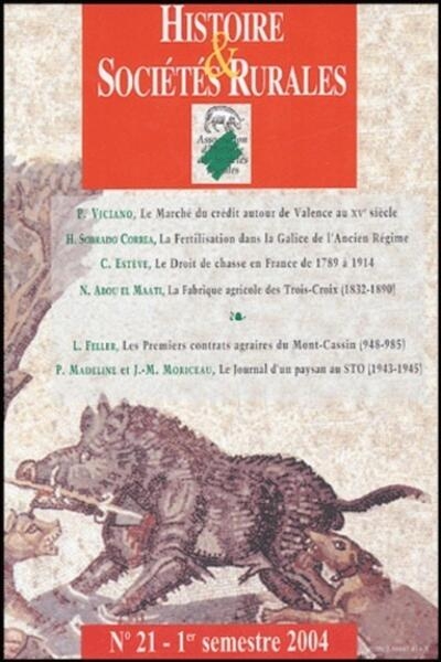 Histoire et societes rurales 21 - Image principale