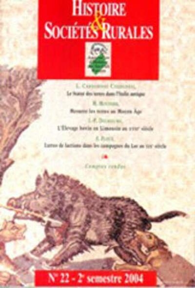 Histoire et societes rurales 22 - Image principale