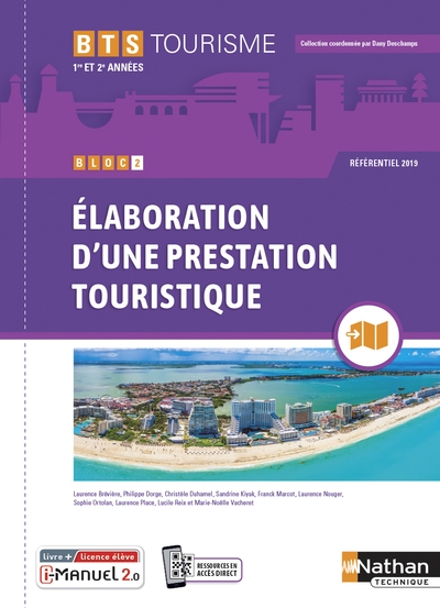 Pole d'activités 2 bts tourisme licence numérique - élaboration d'une prestation touristique - Image principale