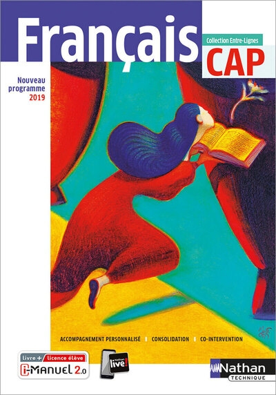 Français - cap (entre-lignes) livre + licence élève 2019 - Image principale