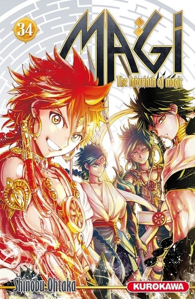 Magi - the labyrinth of magic - tome 34 - Image principale