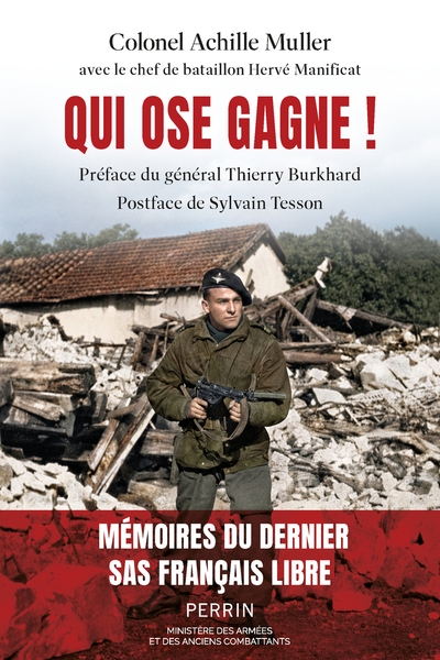 Qui ose gagne ! - mémoires du dernier sas français libre - Image principale