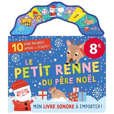 Mon livre sonore a emporter - le petit renne du père noël - Image principale