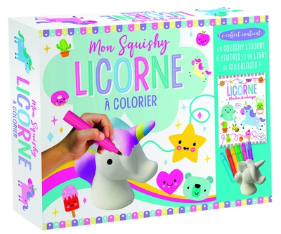 Mon squishy à colorier - licornes ne - Image principale