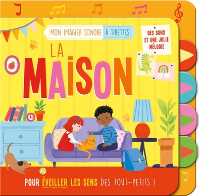 Mon imagier sonore à tirettes - la maison - Image principale