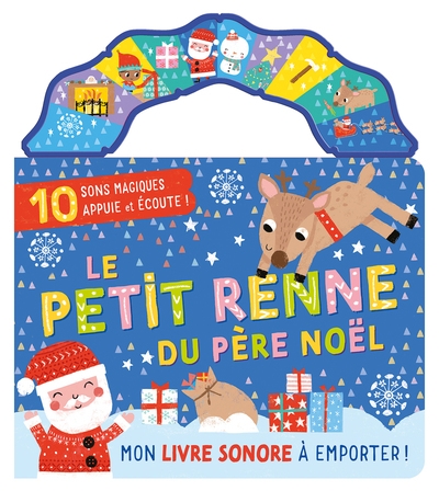 Mon livre sonore a emporter - le petit renne du père noël - Image principale