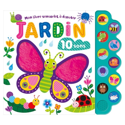 Mon livre sensoriel à écouter - jardin - Image principale