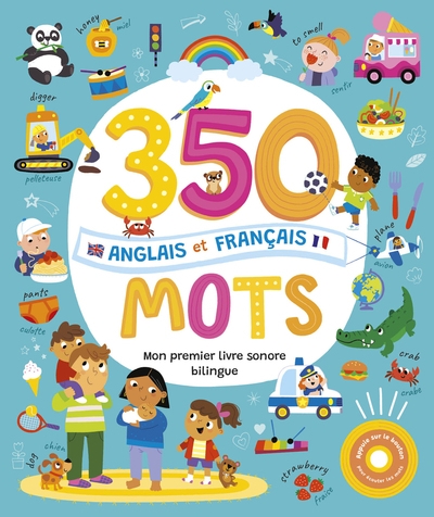 Mon livre sonore bilingue - 350 mots anglais français - Image principale