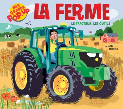 Mes grands pop-up - la ferme - le tracteur, les outils - Image principale