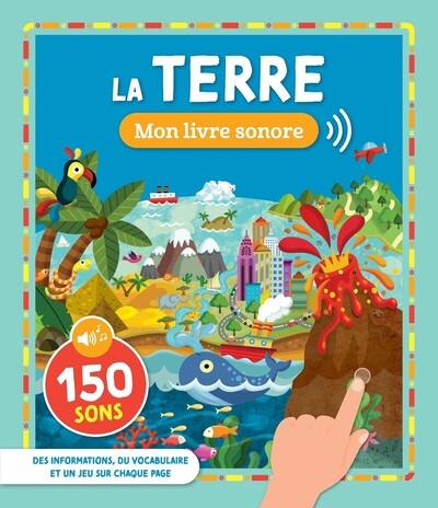 Mon livre sonore - la terre - baisse de prix - Image principale