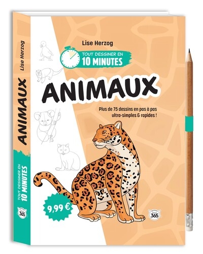 Tout dessiner en 10 minutes - animaux - Image principale