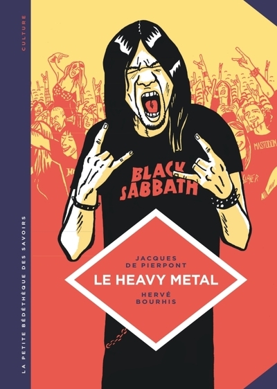 La petite bédéthèque des savoirs - tome 4 - le heavy metal. de black sabbath au hellfest. - Image principale