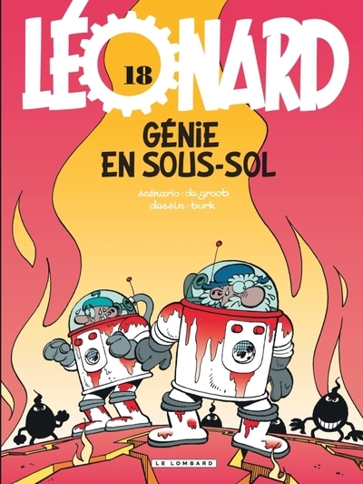 Léonard - tome 18 - génie en sous-sol - Image principale