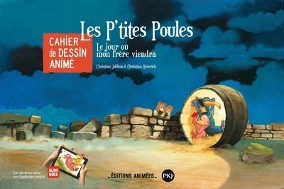 Les p'tites poules - cahier de dessin animé - Image principale